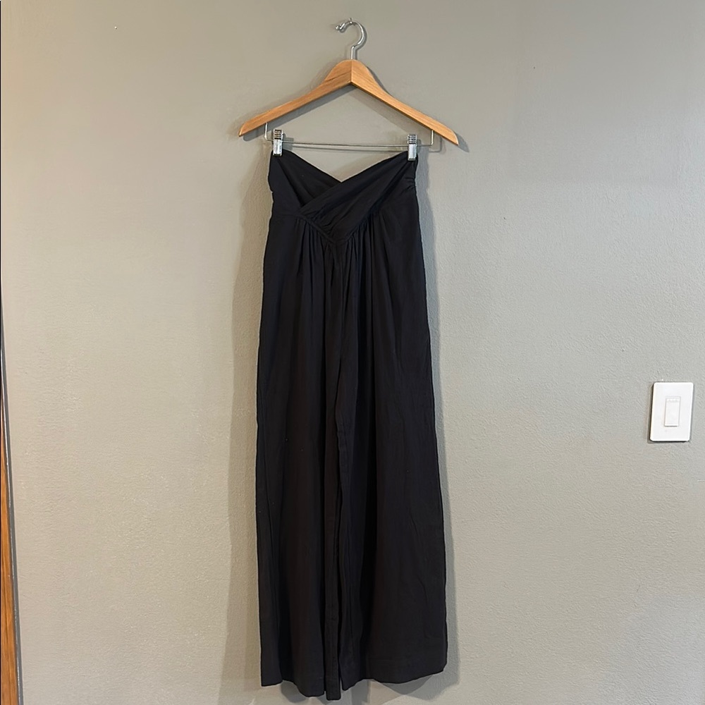 Free People crossover waist Pants high waisted white leg every day easy